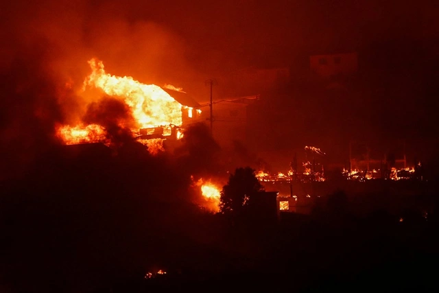В Чили число жертв пожаров достигло 19